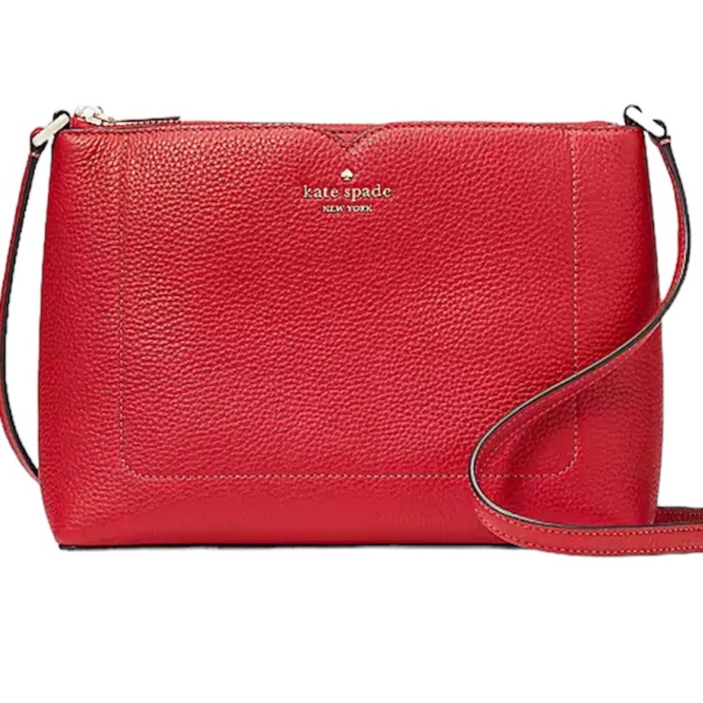 Authentic Kate Spade Candied Red Harlow Crossbody